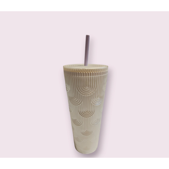 Starbucks 2023 Spring Pearl White 24oz Mermaid Venti Tumbler New - Picture 4 of 9